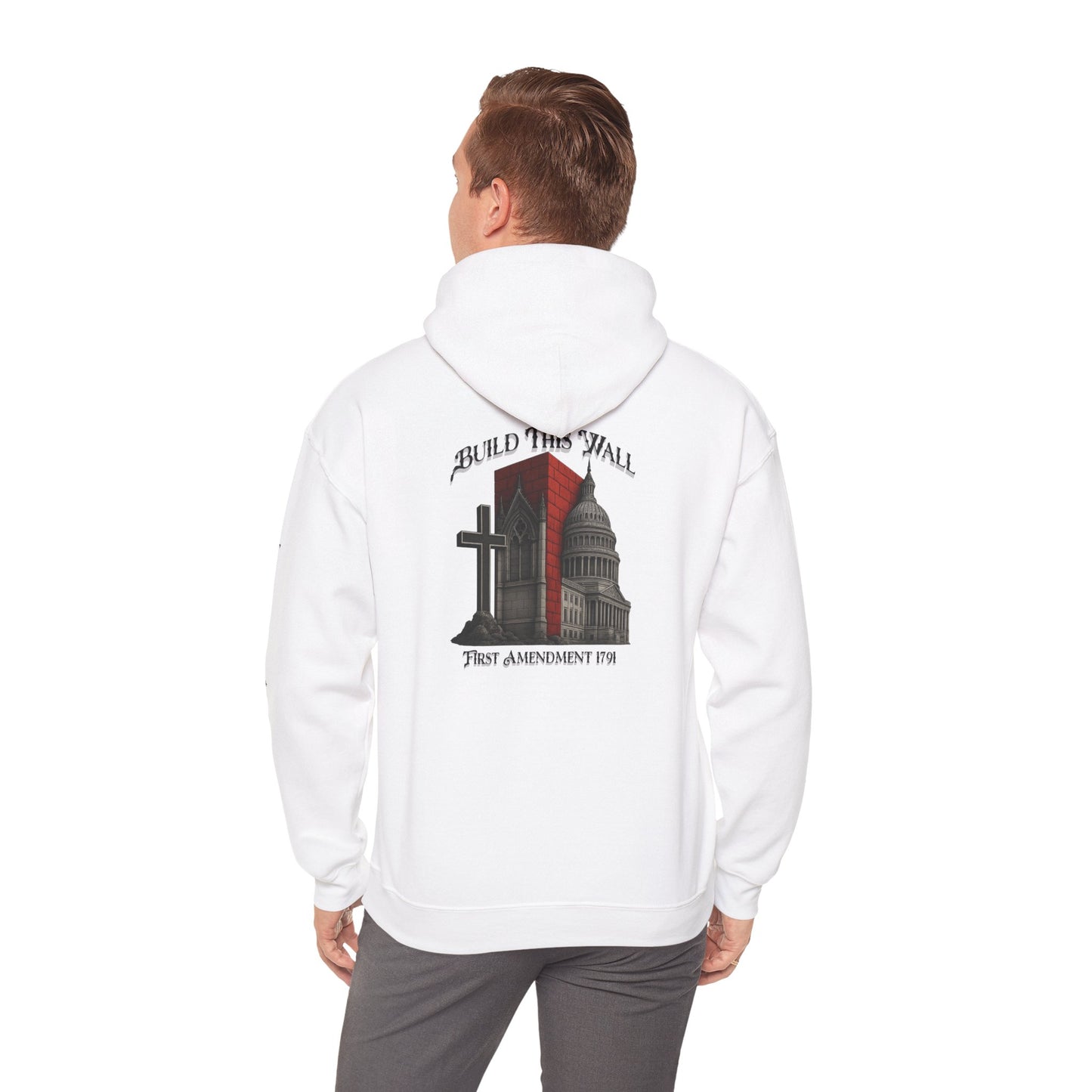 Sep Church & State -Inspired Unisex Hooded Sweatshirt, Comfortable Casual Wear, Spiritual Fashion, Events, Privacy and Rights, Music Festival