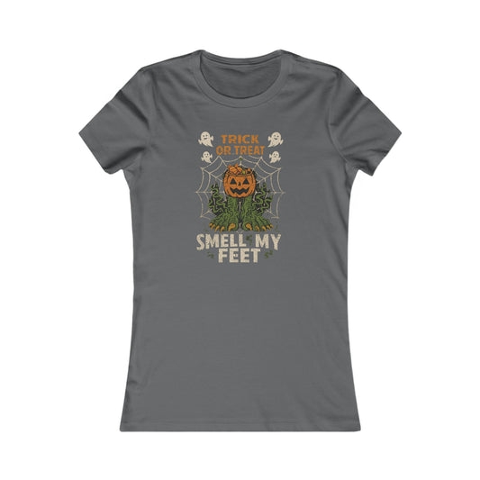 Halloween Women's Tee - Spooky Trick or Treat Shirt, Fall Fashion, Costume Party, Graphic Tee, Halloween Gift