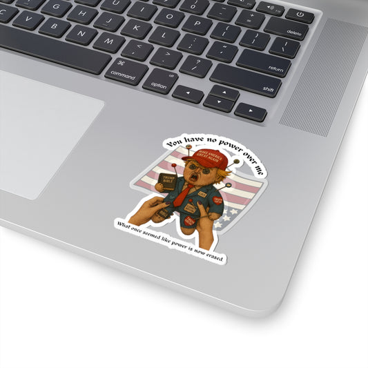 VooDoo Trump Sticker, Political Statement Stickers, Fun Gifts for Activists