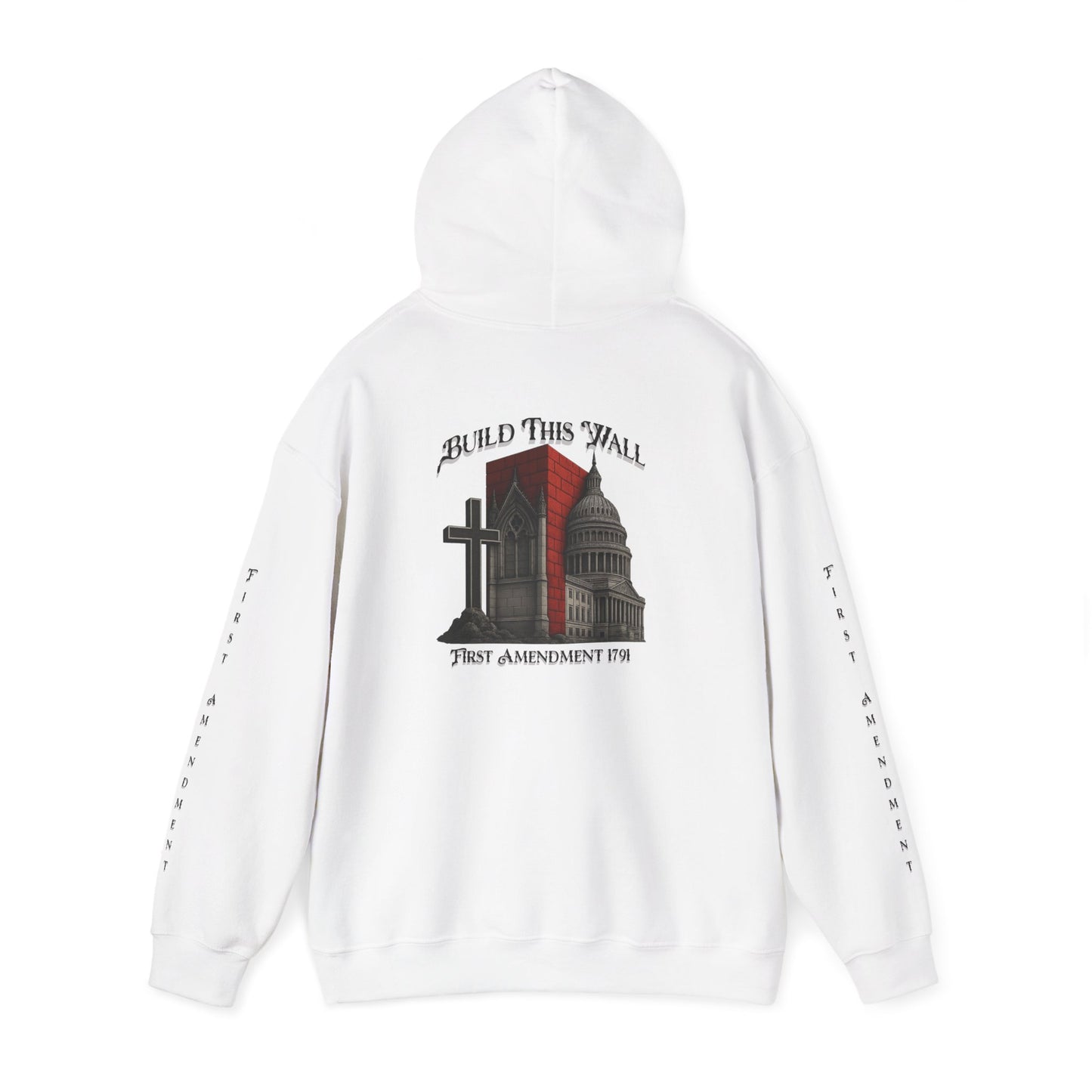 Sep Church & State -Inspired Unisex Hooded Sweatshirt, Comfortable Casual Wear, Spiritual Fashion, Events, Privacy and Rights, Music Festival