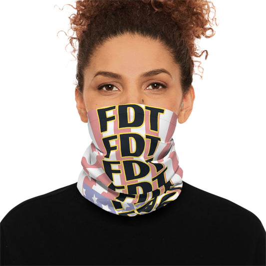 Patriotic Lightweight Neck Gaiter | USA Flag Design, Face Covering, Outdoor Accessory, Festival Wear, Sports Gear, Summer Essentials