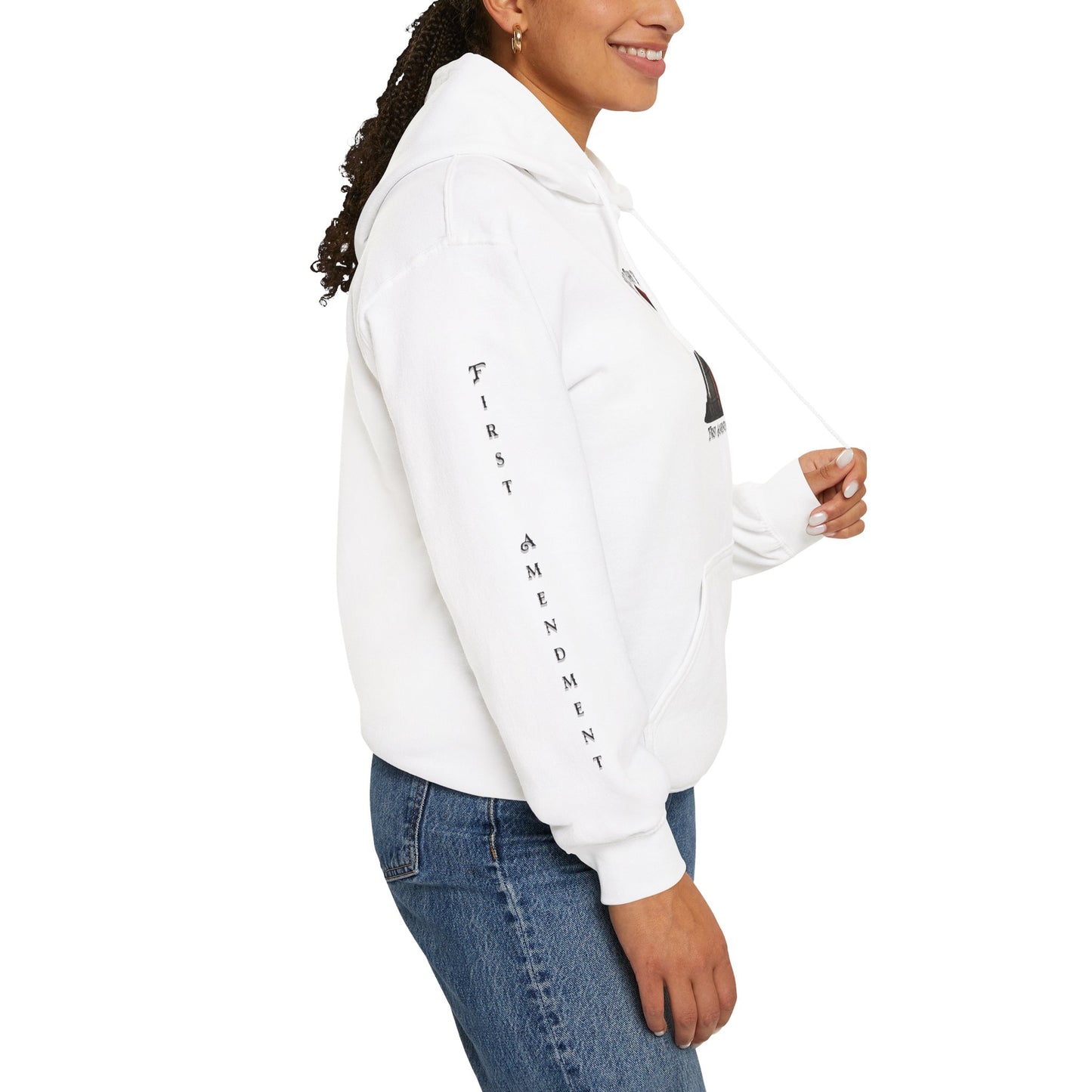 Sep Church & State -Inspired Unisex Hooded Sweatshirt, Comfortable Casual Wear, Spiritual Fashion, Events, Privacy and Rights, Music Festival