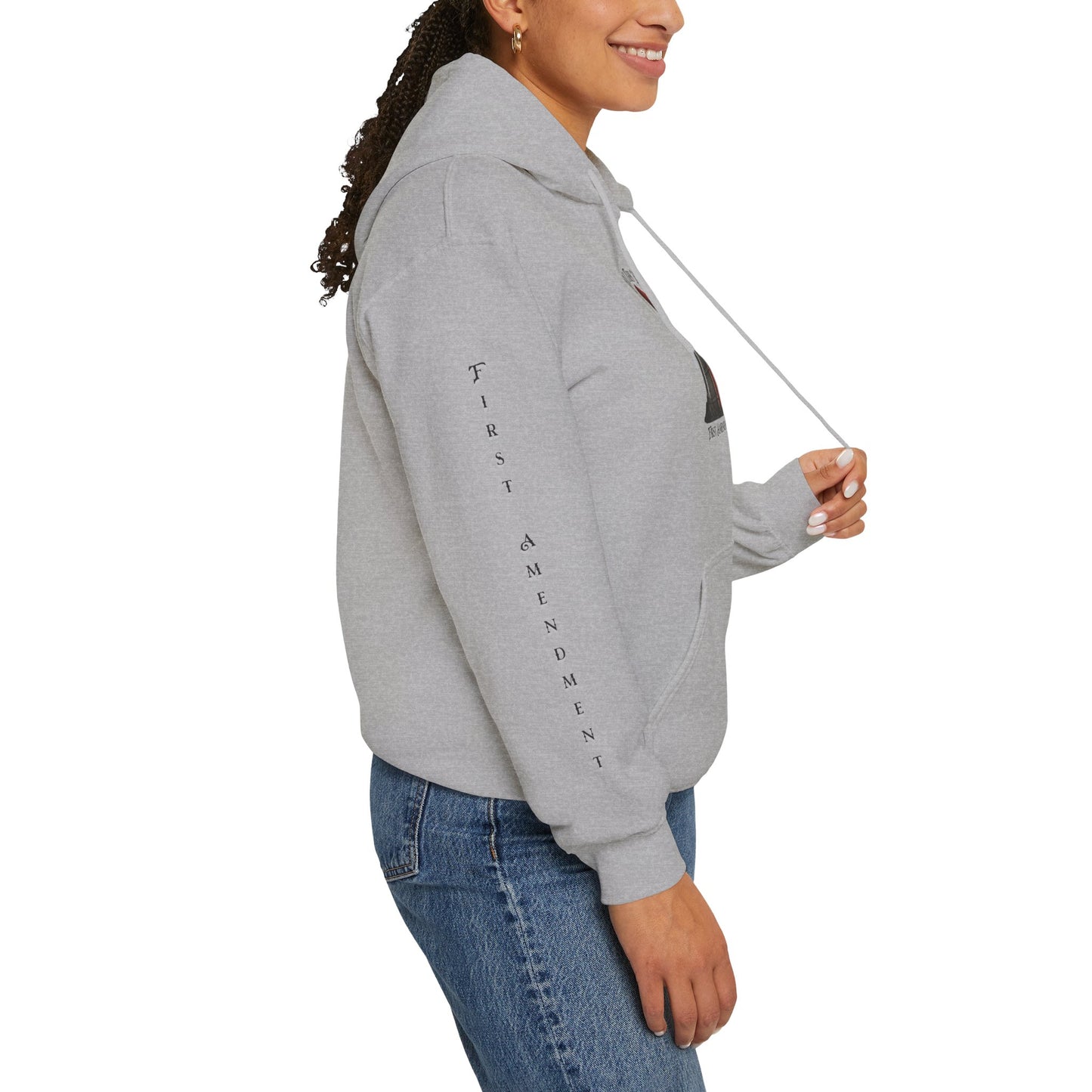 Sep Church & State -Inspired Unisex Hooded Sweatshirt, Comfortable Casual Wear, Spiritual Fashion, Events, Privacy and Rights, Music Festival