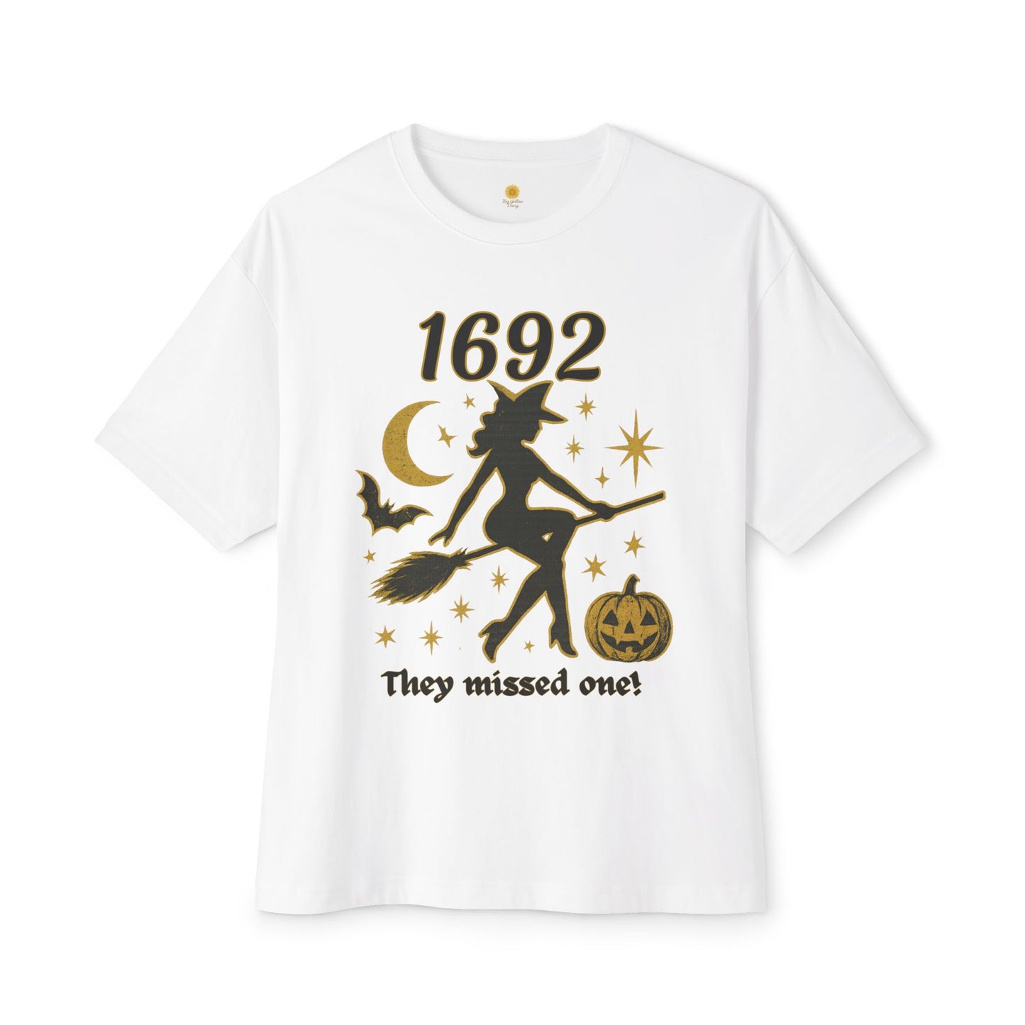 Spooky Witchy Oversized Tee - Halloween T-Shirt, Cozy Graphic Tee, Unisex Halloween Apparel, Ghostly Celebration Wear, Fun Witch Shirt