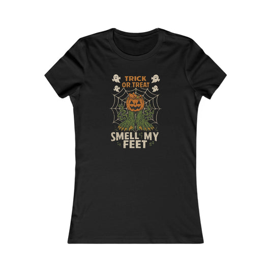 Halloween Women's Tee - Spooky Trick or Treat Shirt, Fall Fashion, Costume Party, Graphic Tee, Halloween Gift